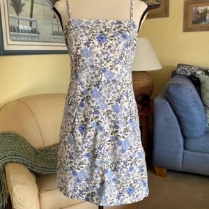 Wild Fable Blue Floral Dress